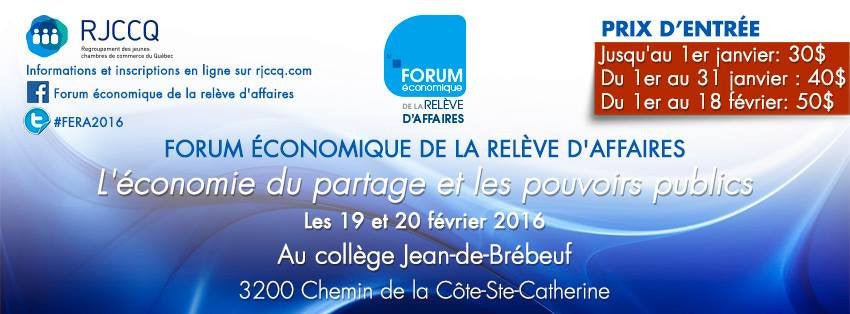 Café Liégeois & The Economic Youth Forum (RJCCQ) - Café Liégeois Canada Inc.