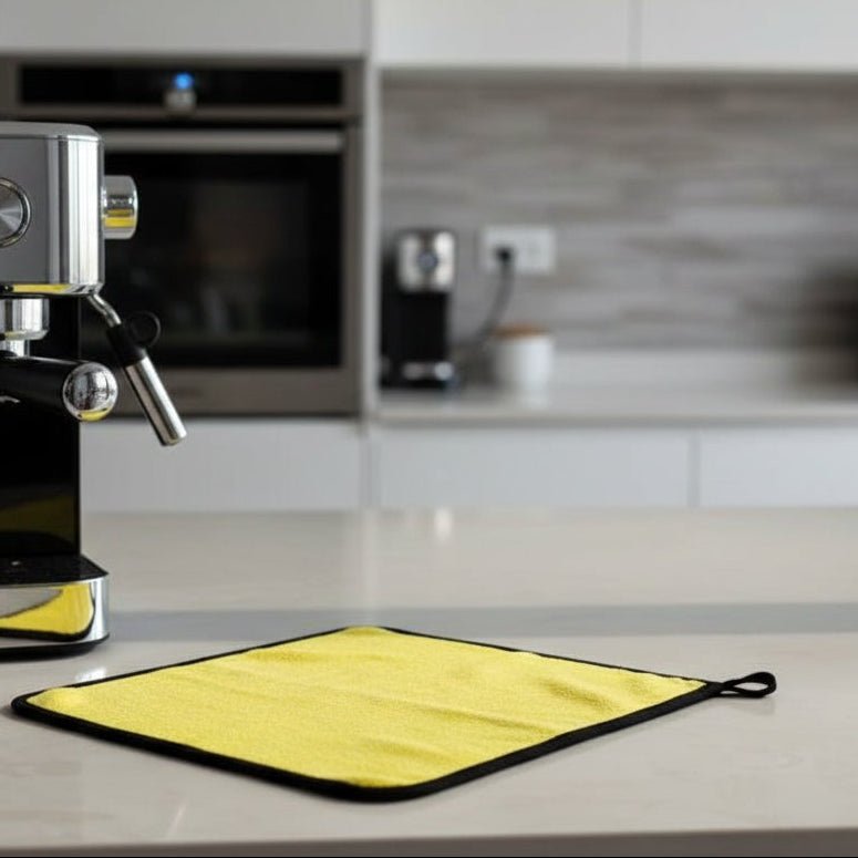 Coffee Microfiber Cleaning Cloth (Pack of 10) - Café Liégeois Canada Inc.