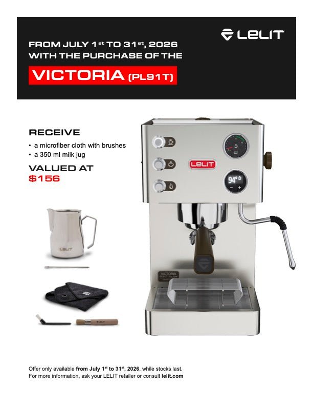 Lelit - Victoria (LEPL91T) - Café Liégeois Canada Inc.