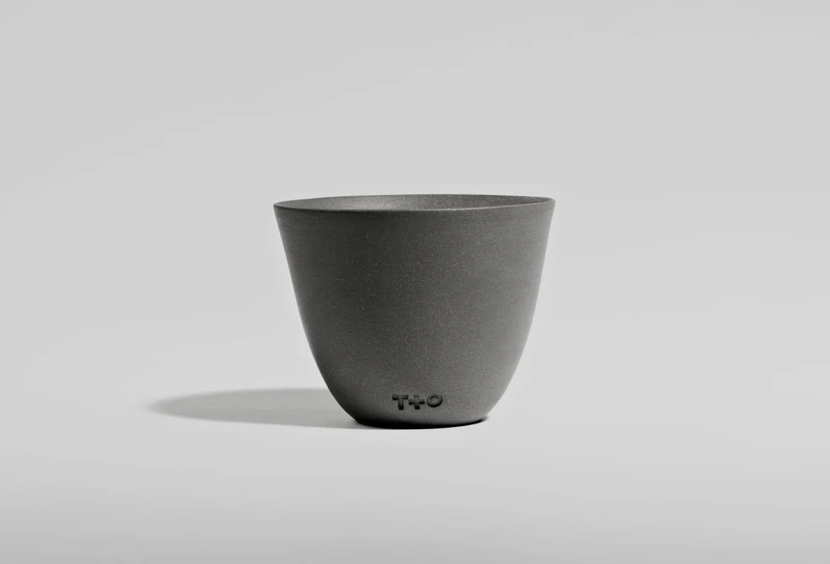 T+O Porcelain Coffee Cup - Handmade In Montreal - Café Liégeois Canada Inc.