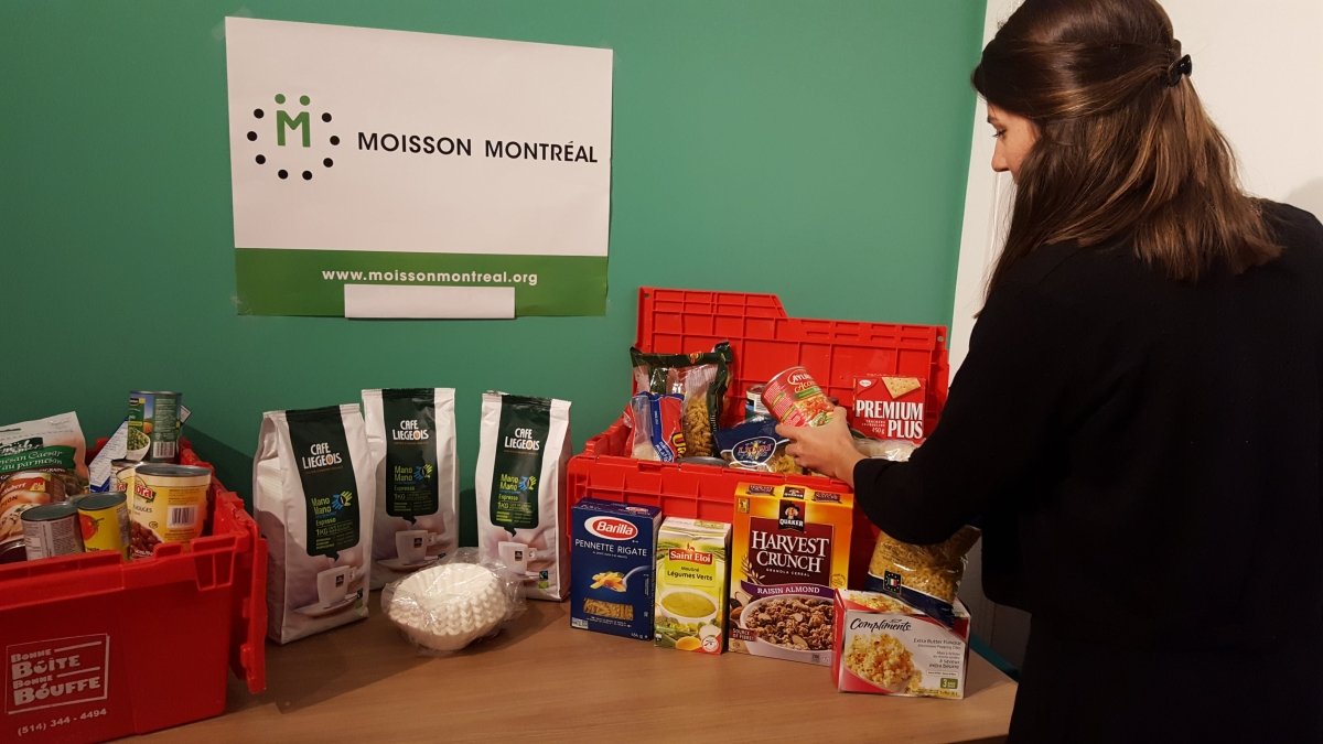 Café Liégeois organises a food bank for Moisson Montréal - Café Liégeois Canada Inc.