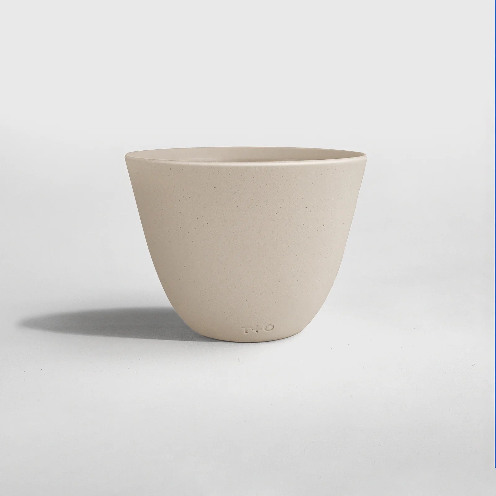T+O Porcelain Coffee Cup - Handmade In Montreal