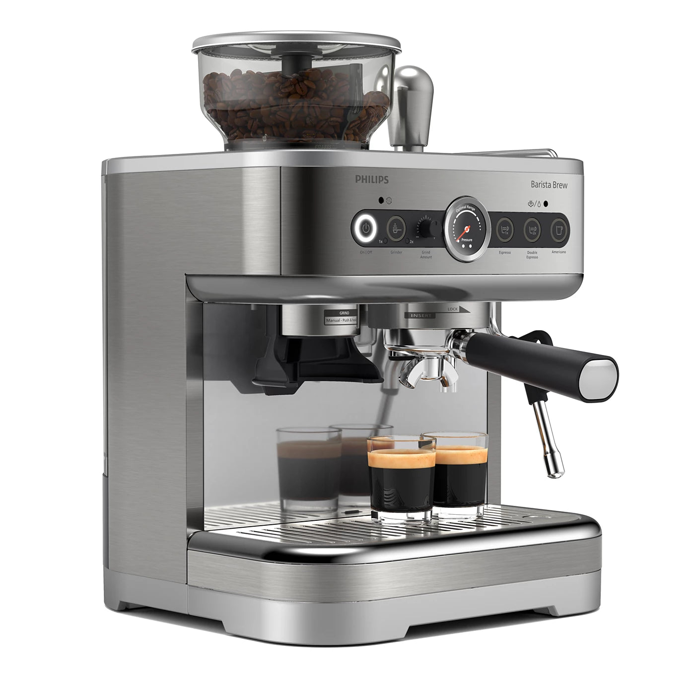 Philips - Barista Brew Semi-automatic espresso machine