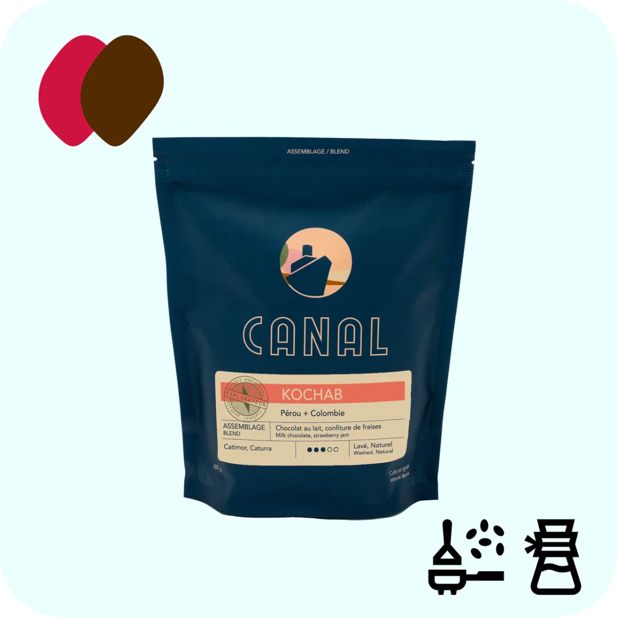 Canal - Kochab - Coffee beans - Café Liégeois Canada Inc.