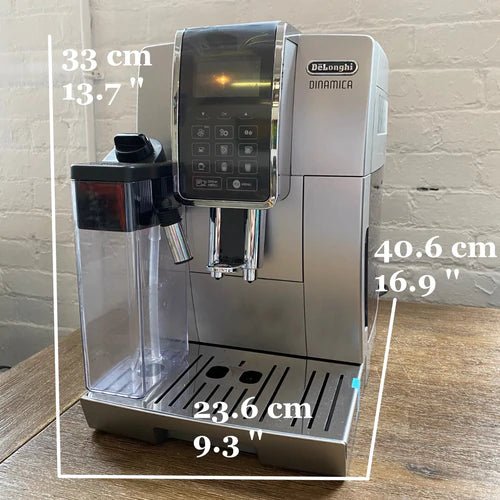 Delonghi - Dinamica Iced Coffee + Manual Milk Frother (ECAM35020) - Café Liégeois