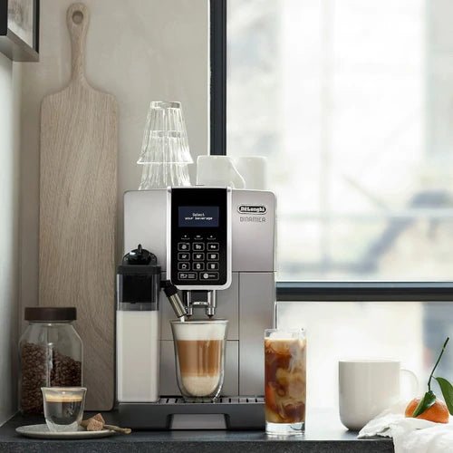 Delonghi - Dinamica Iced Coffee + Manual Milk Frother (ECAM35020) - Café Liégeois