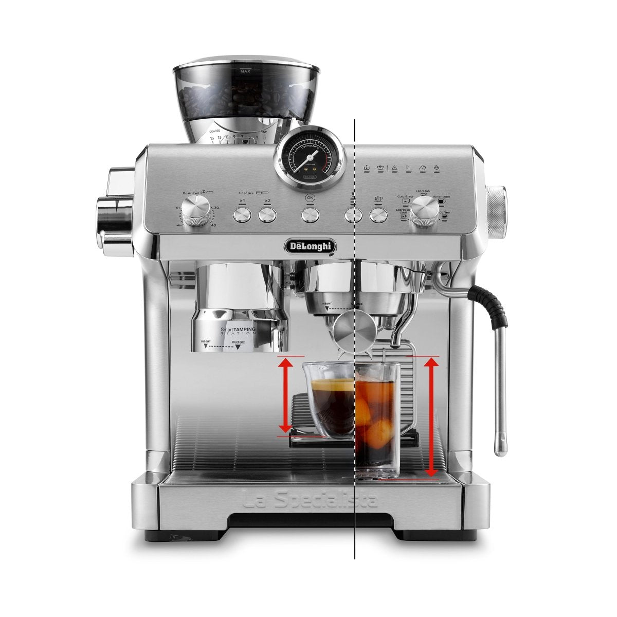 Delonghi - La Specialista Opera Espresso Machine with Cold Brew - Café Liégeois