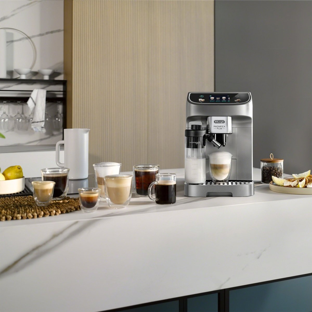 Delonghi - Magnifica Plus (ECAM32070SB) - Café Liégeois