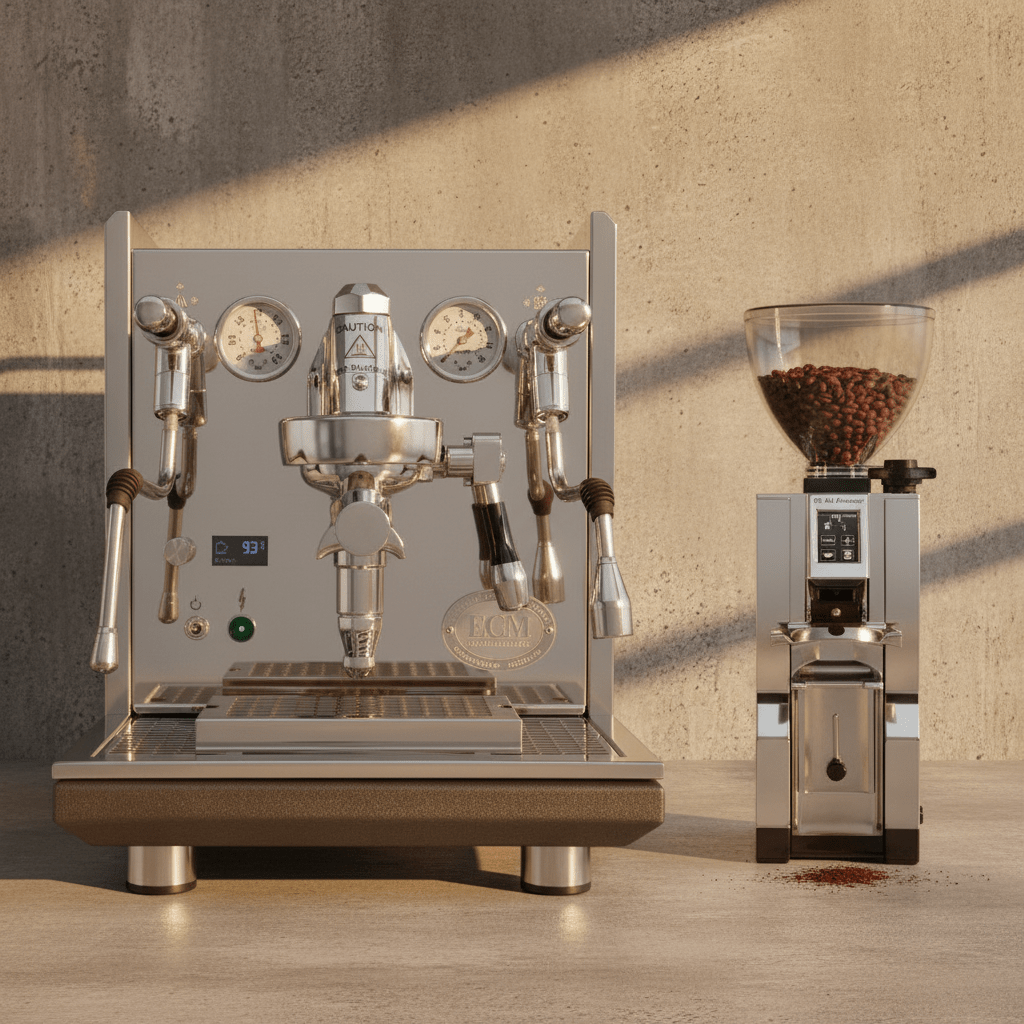 ECM Synchronika II & Eureka Libra 65Ap (Bundle) - Café Liégeois Canada Inc.