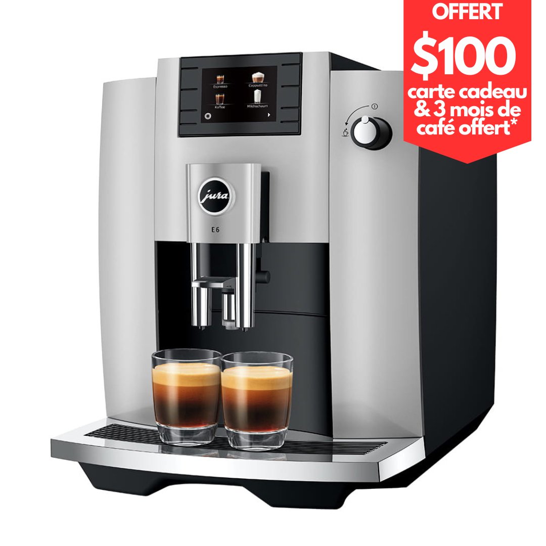 Gift card offered with the purchase of a Jura Residential Machine. - Café Liégeois