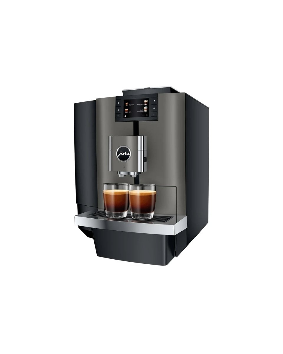 Jura - X10 Dark Inox - (JU15669) - Café Liégeois