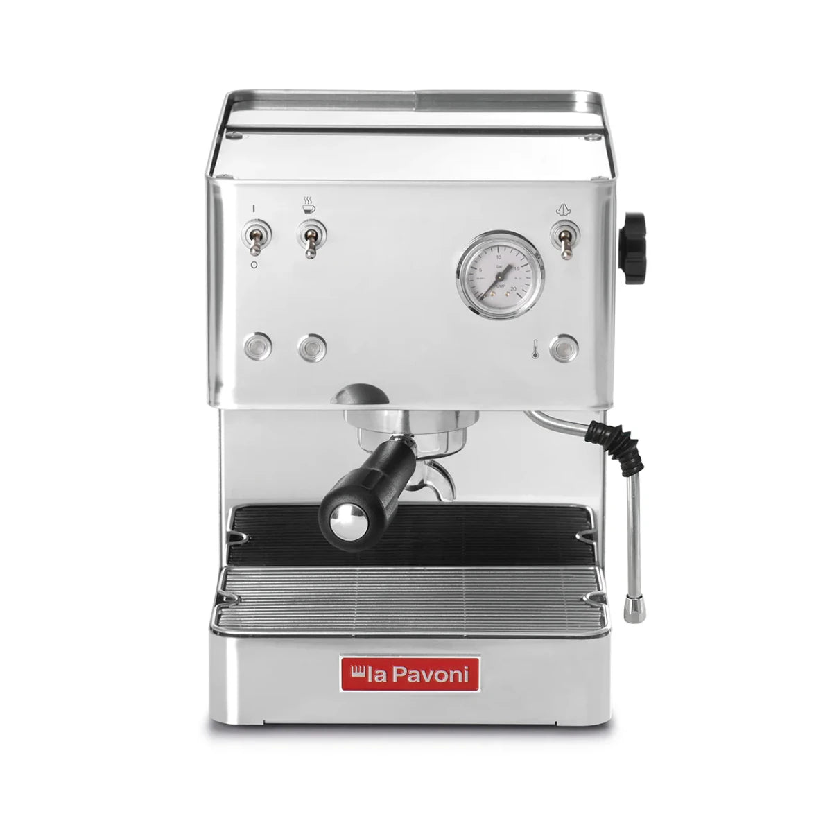 La Pavoni - Casa Bar Steel Manual Espresso Machine Stainless Steel - Café Liégeois Canada Inc.