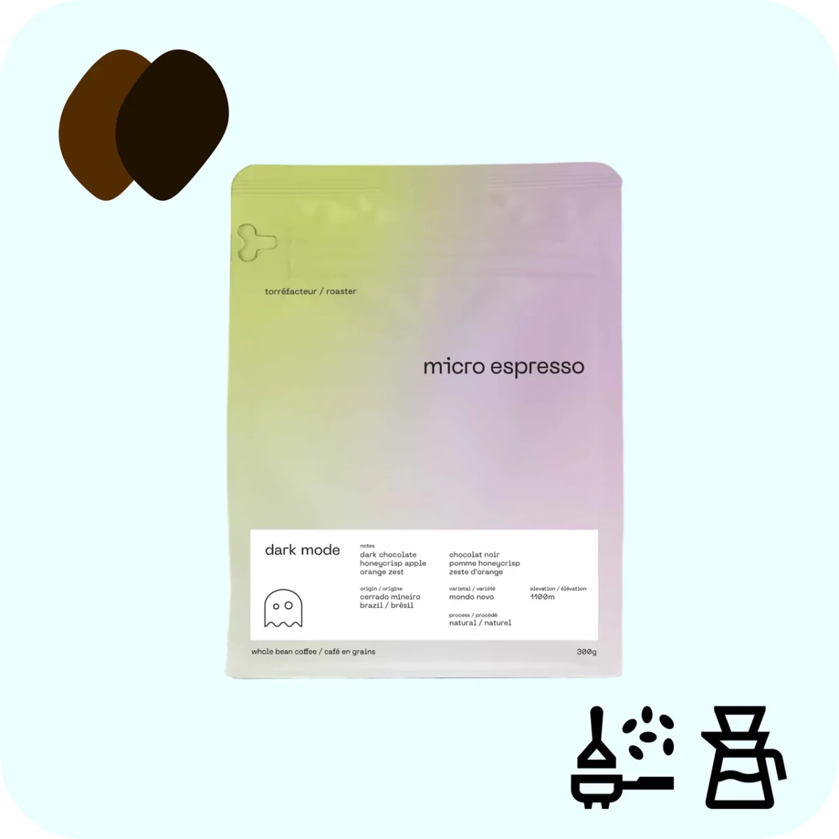 Micro Espresso - Dark Mode - Café Liégeois Canada Inc.