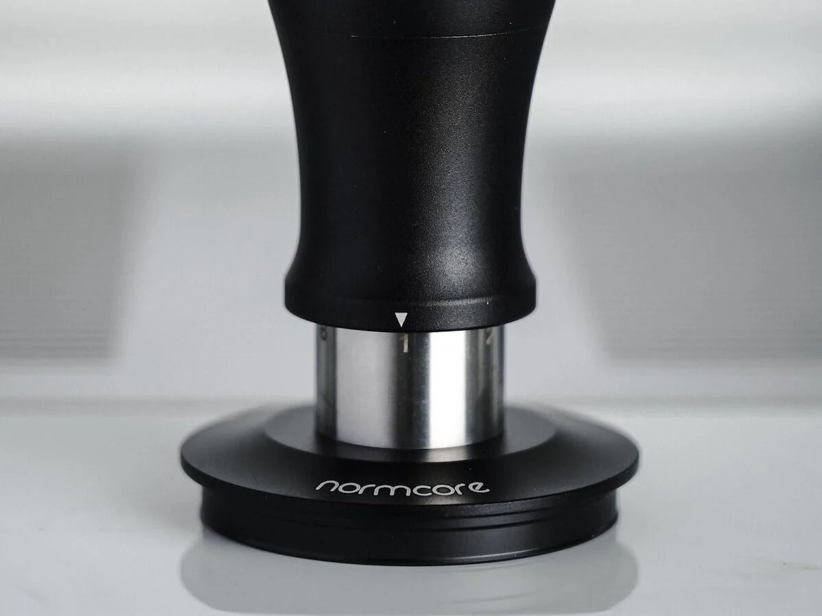 Normcore V5 Spring-Loaded Espresso Tamper with Titanium PVD Base