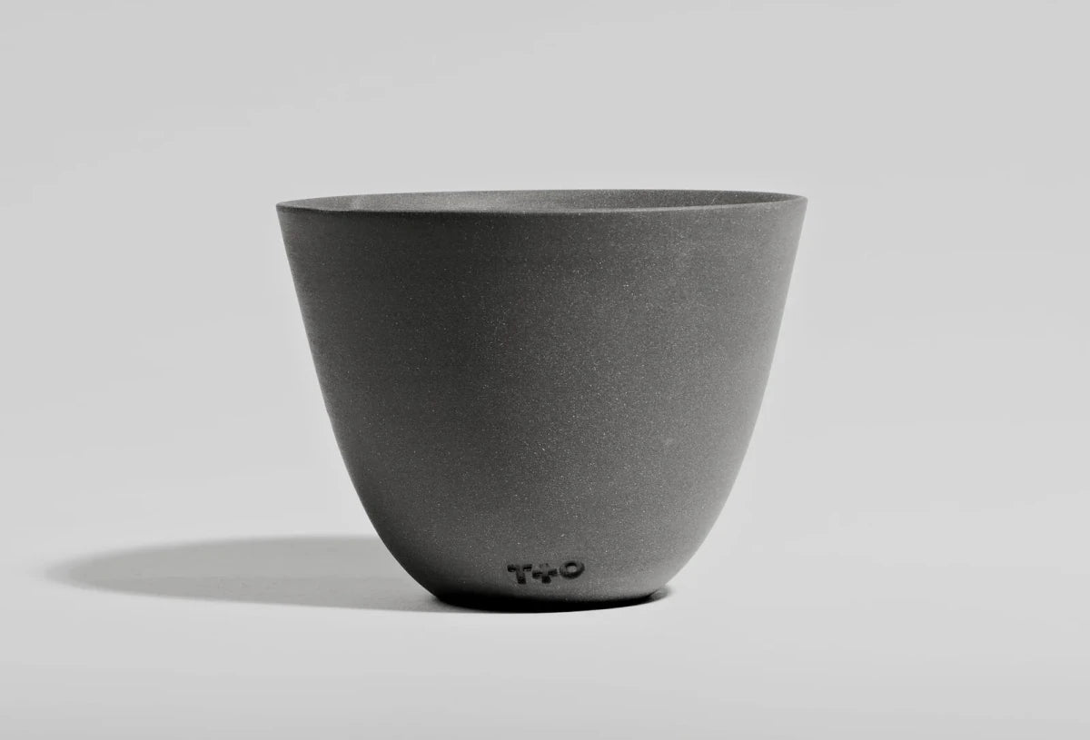 T+O Porcelain Coffee Cup - Handmade In Montreal - Café Liégeois Canada Inc.